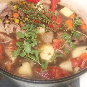 "Fearless Felix" Fiery New Mexico Green Chile Pork Stew