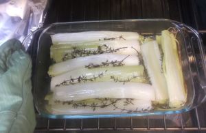 Olive Oil Braised Leeks 033