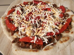 Chorizo Egg Pizza 015