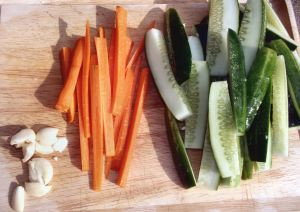 Crunchy Refrigerator Dill Pickles 006